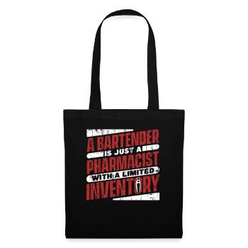 Bartender Is Just A Pharmacist With Limited - Tote Bag - black - Front