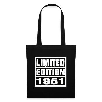 Edition Limitée 1951 Anniversaire 1951 Vintage Rétro - Sac en tissu - noir - Devant