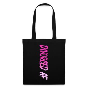 Happy Divorce Party Divorced Af - Tote Bag - black - Front