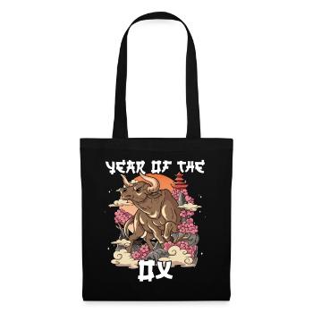 Year of the Ox Lunar New Year Chinese - Tote Bag - black - Front