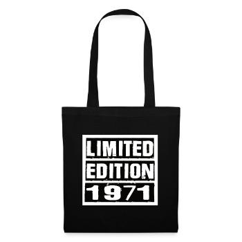 Edition Limitée 1971 Anniversaire 1971 Vintage Rétro - Sac en tissu - noir - Devant
