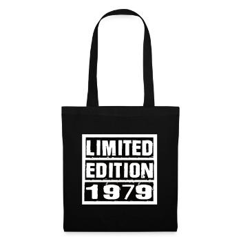 Edition Limitée 1979 Anniversaire 1979 Vintage Rétro - Sac en tissu - noir - Devant