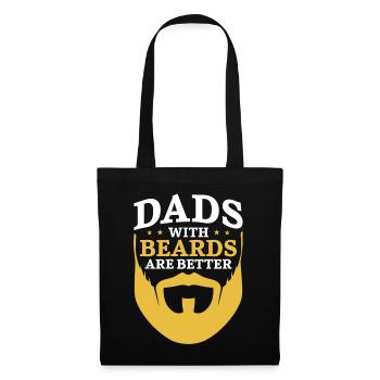 Beard Lover Bearded Man Dad Ginger - Tote Bag - black - Front