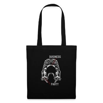 Drôle de mulet cadeau de cheveux Business Party coupe de cheveux - Sac en tissu - noir - Devant