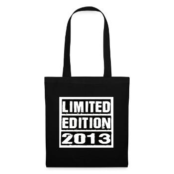 Limited Edition 2013 Birthday 2013 Vintage Retro - Tote Bag - black - Front