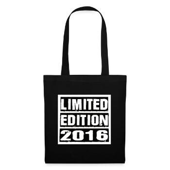 Limited Edition 2016 Birthday 2016 Vintage Retro - Tote Bag - black - Front