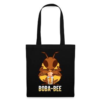 Bubble Tea Drink Pearl Milk Tea Lover Kawaii - Sac en tissu - noir - Devant
