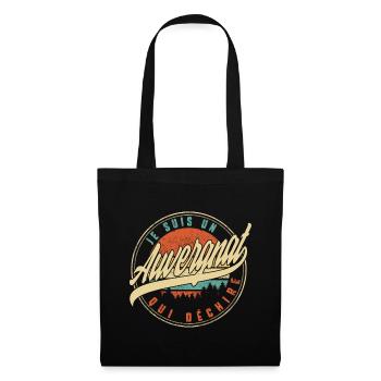 Je Suis Un Auvergnat Qui Déchire Humour T Shirt - Tote Bag - black - Front