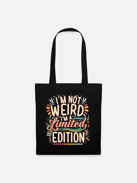 I am a limited Edition Graffiti Edition - Stoffbeutel - Schwarz