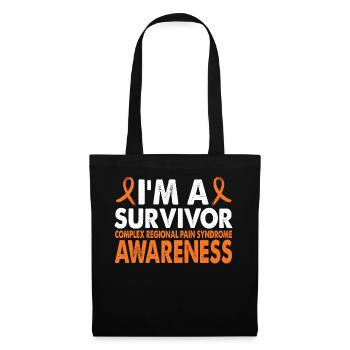 Surviving Crps Awareness Month Orange Ribbon - Tote Bag - black - Front