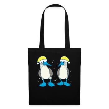 Blue-footed booby Christmas - Tote Bag - black - Front