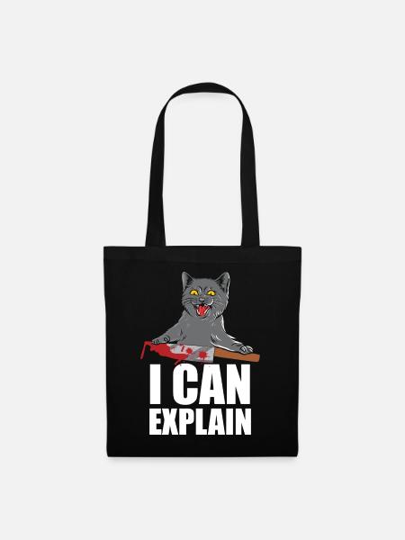 I Can Explain - Stoffbeutel - Schwarz
