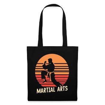 Pleins feux sur les artistes martiaux - Chef-d’œuvre d’arts martiaux - Sac en tissu - noir - Devant