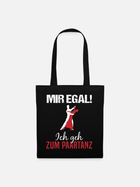 Unerschütterlich zum Paartanz - Stoffbeutel - Schwarz