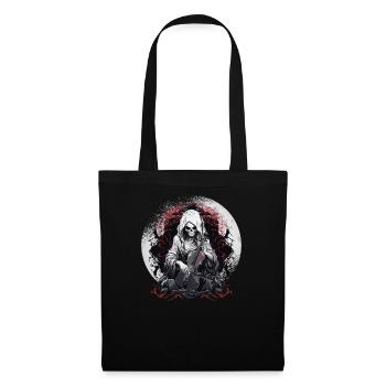 Cello player, cellist-musician, collo music - Tote Bag - black - Front