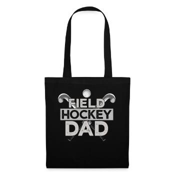 Field Hockey Dad Field Hockey Dad - Stoffbeutel - Schwarz - Vorne