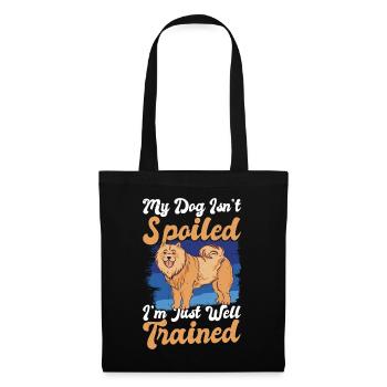 My Dog Isn't Spoiled, I'm Just Well Trained 3 - Tote Bag - black - Front