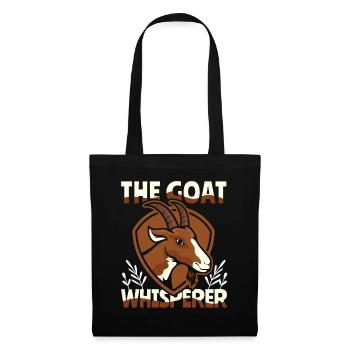The Goat Whisperer Agriculture Organic Farmer Farmer - Tote Bag - black - Front