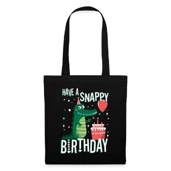 Passez un anniversaire mémorable - Sac en tissu - noir - Devant