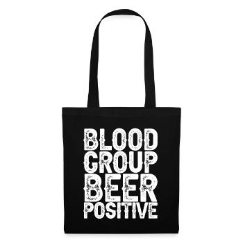 Blood Group Beer Positive 3 - Tote Bag - black - Front