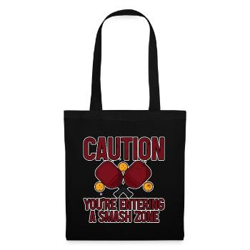 Caution You're Entering A Smash Zone 3 - Tote Bag - black - Front