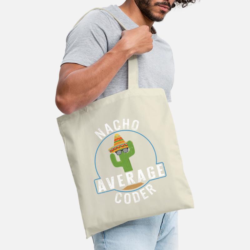 Chemise de programmeur, Nacho Average Coder Tee, Sac en tissu
