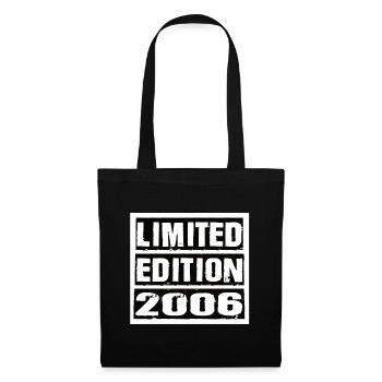Limited Edition 2005 Geburtstag 2005 Vintage Retro - Stoffbeutel - Schwarz - Vorne