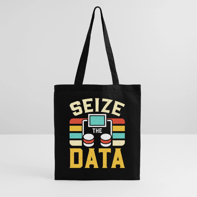 Data Analyst Seize The Data Programming Analyst Tote Bag