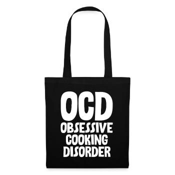 Ocd Obsessive Cooking Disorder - Tote Bag - black - Front
