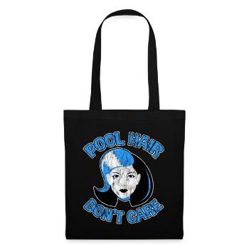 Piscine Cheveux Ne Pas Se Soucier 3 - Sac en tissu - noir - Devant