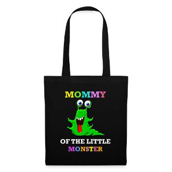 Mother Mom Mommy of Birthday Boy Girl Monster - Tote Bag - black - Front