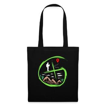 Geocacher Gift for Scavenger Hunt Treasure Hunt - Tote Bag - black - Front