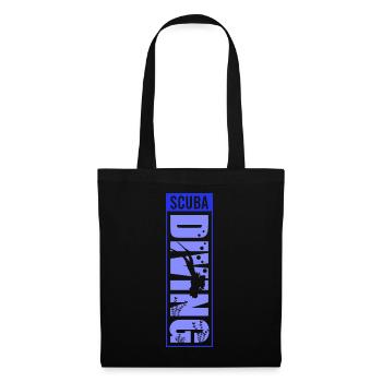 Scuba Diving, Scuba Diving, Holiday Sea Diver - Tote Bag - black - Front