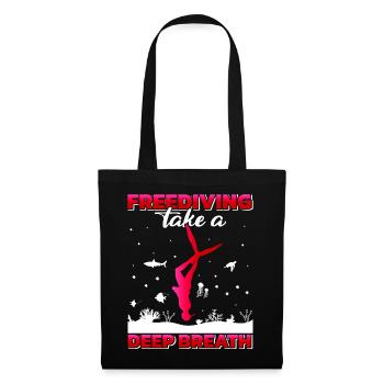 Plongée, Apnée, Apnée No Limit Apnée - Sac en tissu - noir - Devant