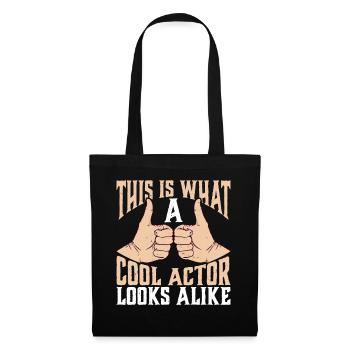 This Is What A Cool Actor Looks Alike - Tote Bag - black - Front