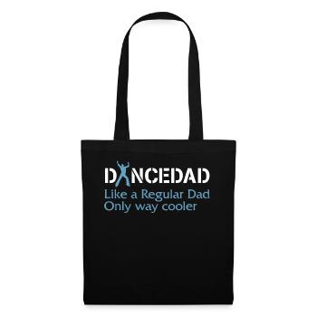 Chemise de danseur, danse papa définition Tee, père - Sac en tissu - noir - Devant