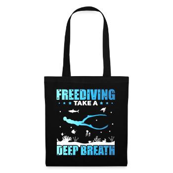 Plongée, Apnée, Apnée No Limit Apnée - Sac en tissu - noir - Devant