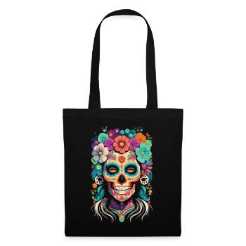 La Catrina design for Día de los Muertos - Tote Bag - black - Front