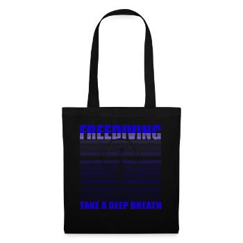 Diving, Freediving, Apnea No Limit Freediving - Tote Bag - black - Front