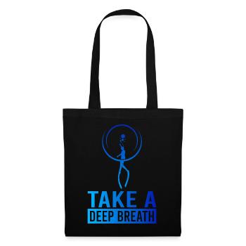 Plongée, Apnée, Apnée No Limit Apnée - Sac en tissu - noir - Devant