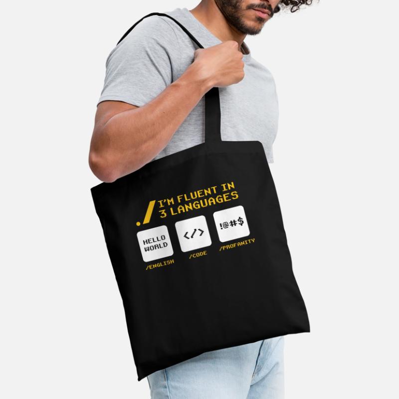 Computer Coder Funny Programmer Geek Programming Stoffbeutel