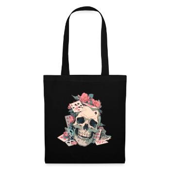 Poker Poker Player Casino Card Game - Tote Bag - black - Front