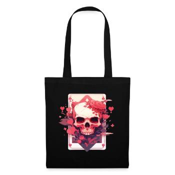 Poker Poker Player Casino Card Game - Tote Bag - black - Front