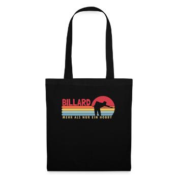 Le billard plus qu’une table de billard de billard de billard de loisir - Sac en tissu - noir - Devant