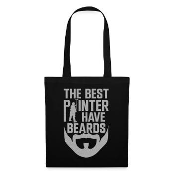 House Painter Decorator Beard The - Stoffbeutel - Schwarz - Vorne
