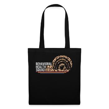 Health Nurse Shirt, Behavioral Squad Tee, Mental - Tote Bag - black - Front