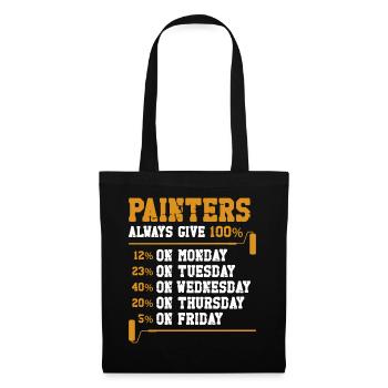 House Painter Decorator Painters - Tote Bag - black - Front