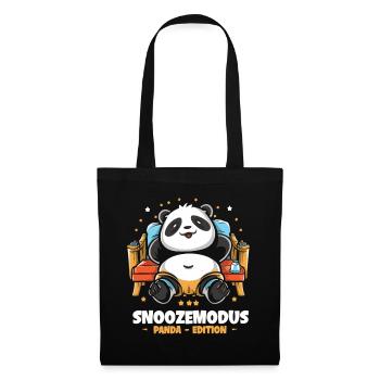 Relaxation with pandas - Tote Bag - black - Front