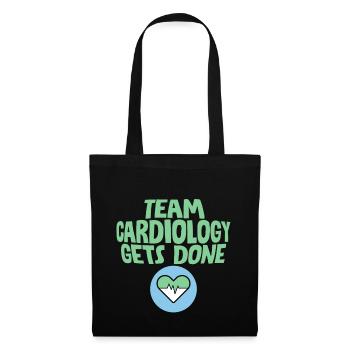 Team Cardiology Gets Done 4 - Stoffbeutel - Schwarz - Vorne