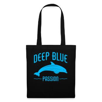 Plongée sous-marine, Plongée sous-marine, Vacances Sea Diver - Sac en tissu - noir - Devant